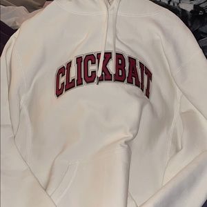 Clickbait hoodie (varsity)
